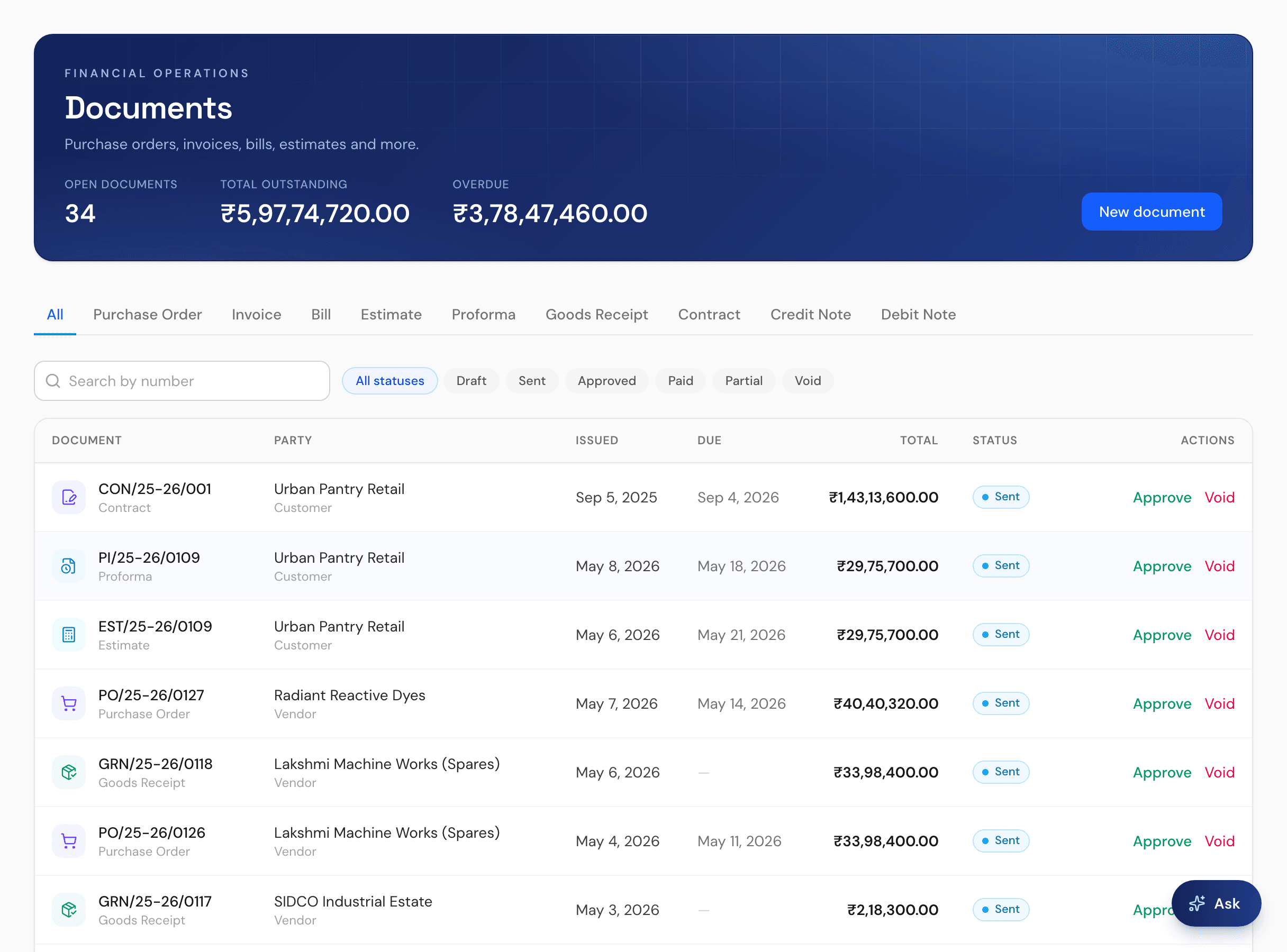 DocInflow Contracts